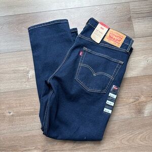 Men’s Size 36x30 Levi’s 502 Taper Jeans Blue Dark Wash